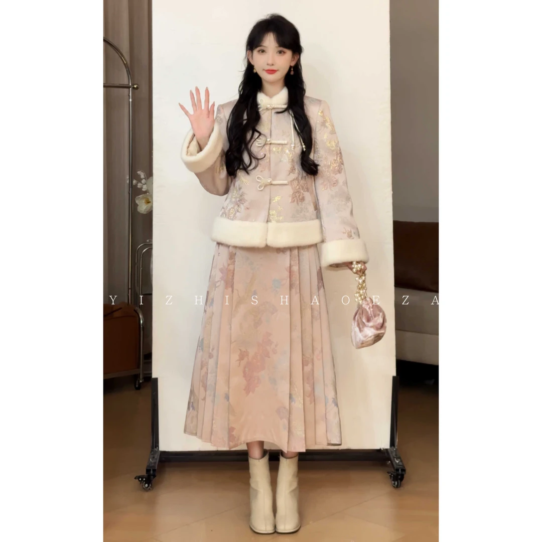 SHAOE清仓专场【花楹曲】新中式元素上衣S2023123005