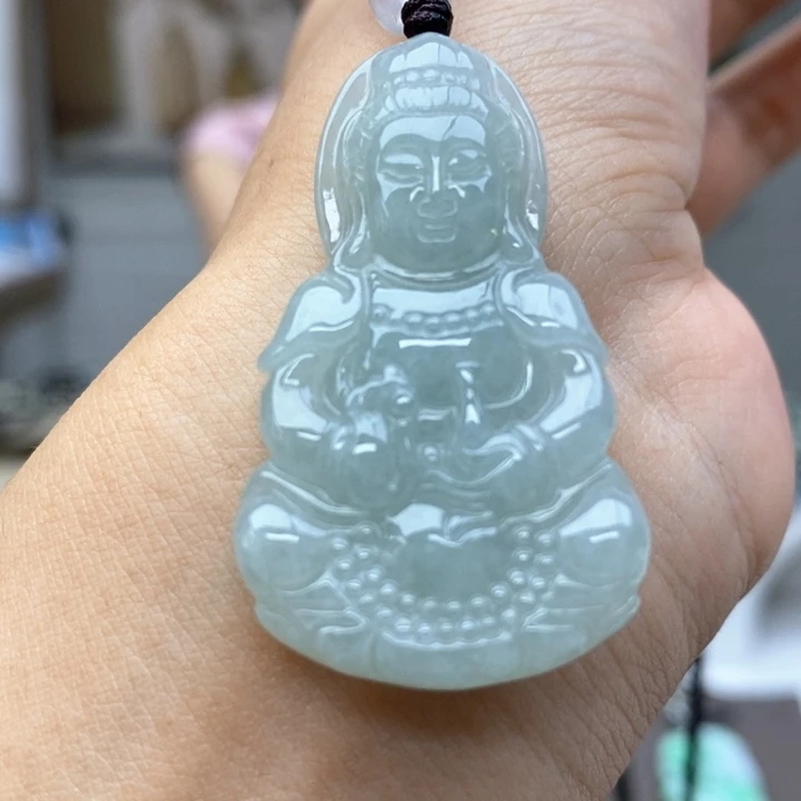 【闪购商品】翡翠颈饰未镶嵌吊坠12