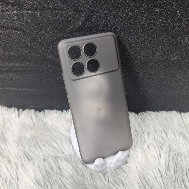 适用红米K70Pro手机壳全包透黑硬壳k70e半透明磨砂壳pc保护套k70