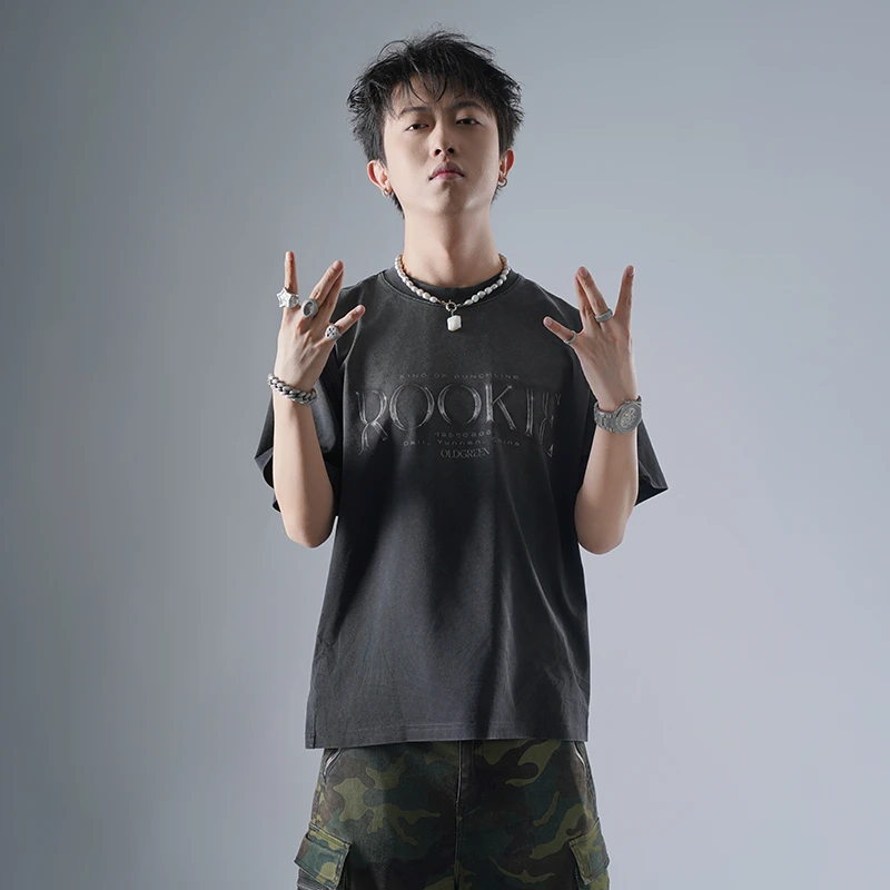 OLDGREEN rookie x og联名系列短袖