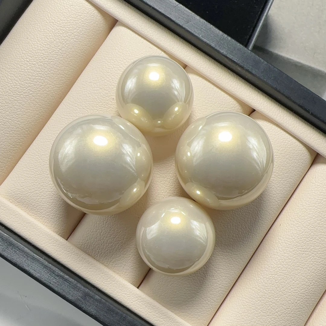 铜合金耳饰 铜合金仿珍珠耳饰 高级定制网红爆款夸张耳钉4