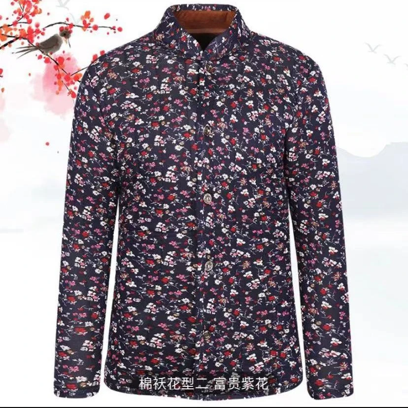 冬季棉衣碎花棉袄6151-6200保暖