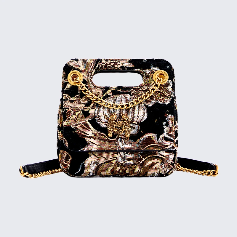 【CHICO专属】黄色天中花园牛奶盒包，迷你C2AE10322066