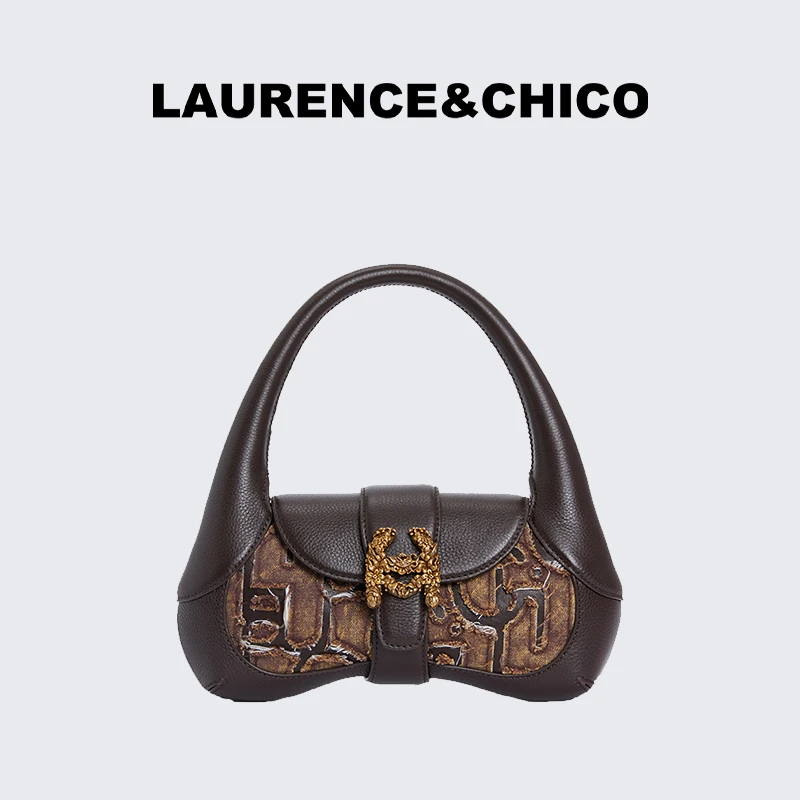 【CHICO专属】Laulau Chichi牛仔拼皮蝴蝶蜥金包D2AE10322030转盘