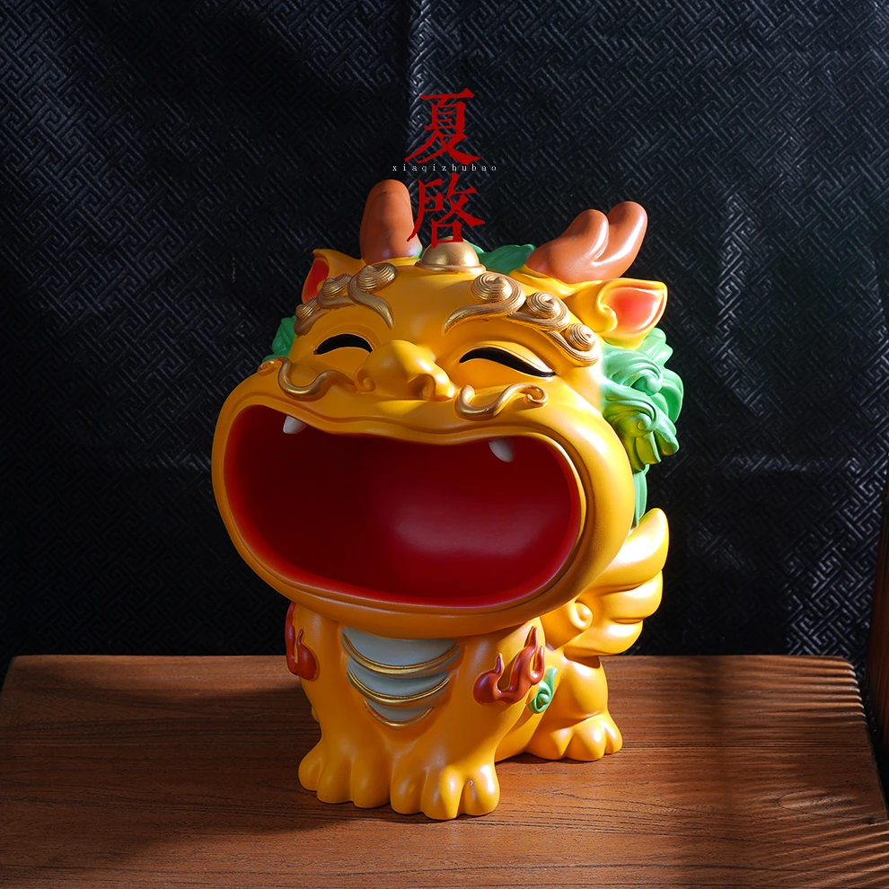 夏启吉物 大口吸CC貔貅摆件