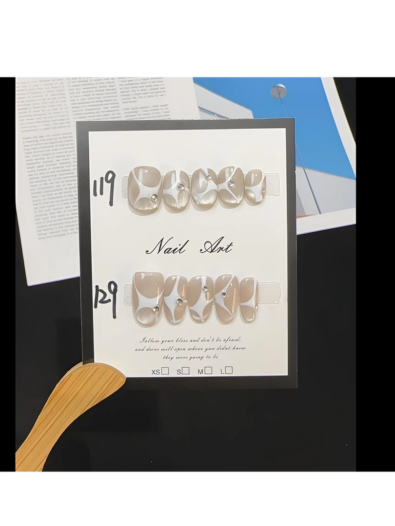 【玉山】小众氛围感穿戴甲显白美甲