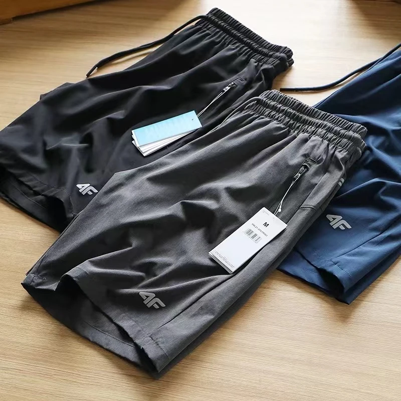 轻量化四面弹！速干透气排汗！户外运动男士五分薄款休闲短裤H4L21