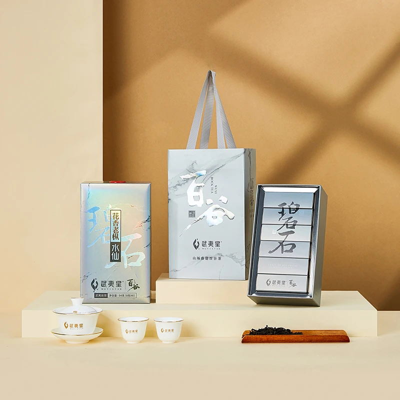 武夷星 百谷银装碧石花香老枞水仙54g