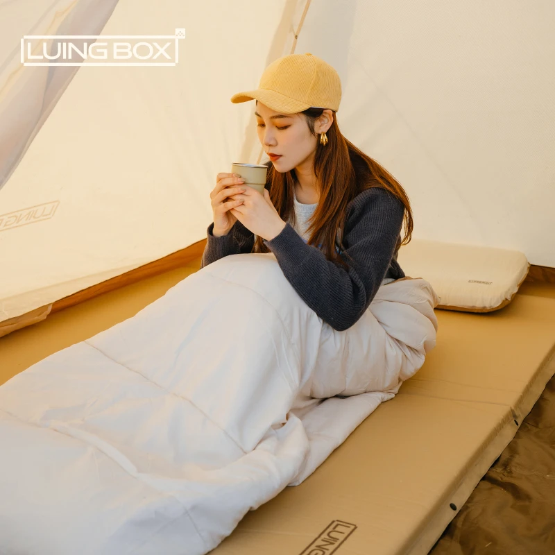 LUING BOX露营盒子 暖阳睡袋 成人睡袋轻盈便携仿丝棉睡袋可拼接