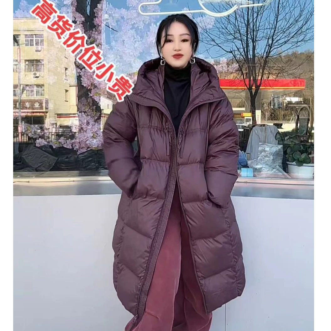 高档连帽休闲羽绒服（100-180斤）