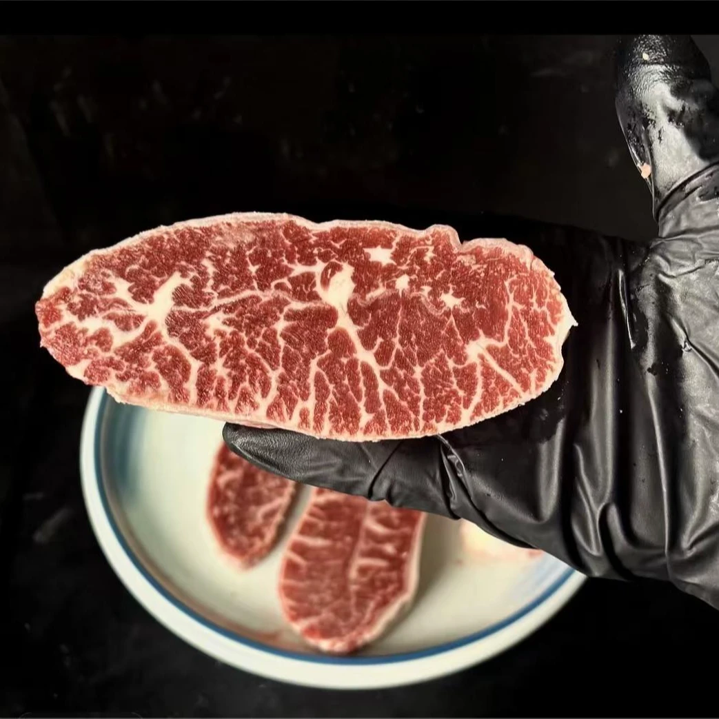 原切牛排边角料谷饲板腱m5 1500克3斤红烧 卤煮 烧烤  炒菜  拌馅