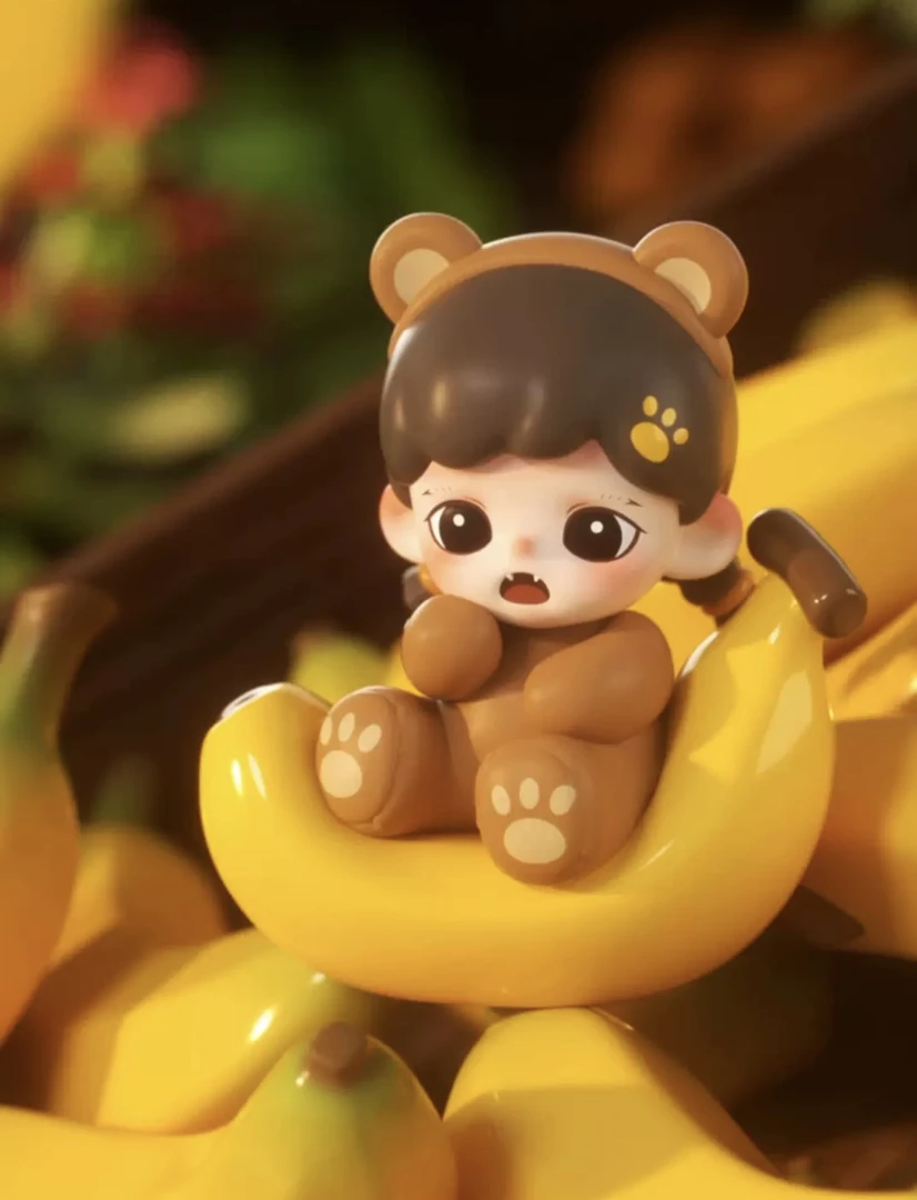 A1（国版）俺就爱吃小果DIY包挂钥匙珠串