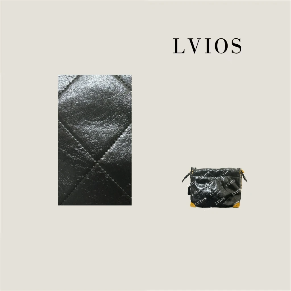 LVIOS/路唯沃诗手工真皮女包TA0324黑色