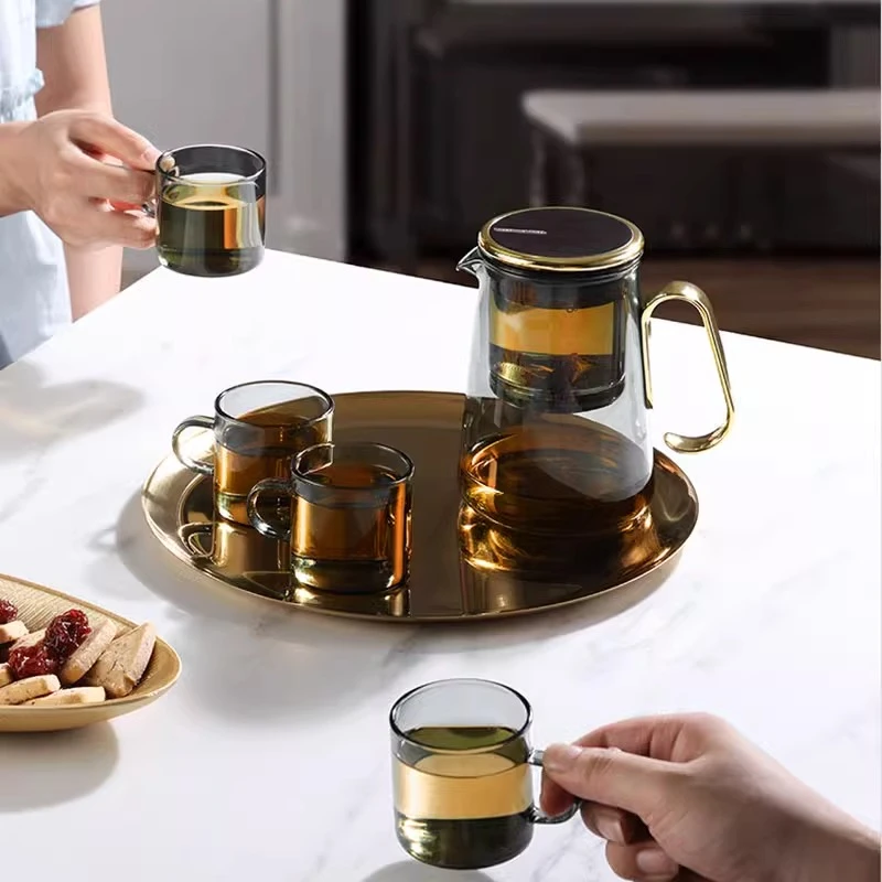 邦田高端泡茶壶茶水分离飘逸杯全玻璃耐热过滤冲茶神器家用泡茶壶