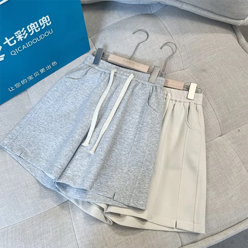 1269女童裤子儿童休闲裤洋气中大童短裤女孩2024新款爆款夏季童裤