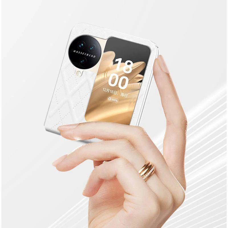 适用oppofindn3flip手机壳菱纹连体皮套中轴保护n3 flip保护套轻