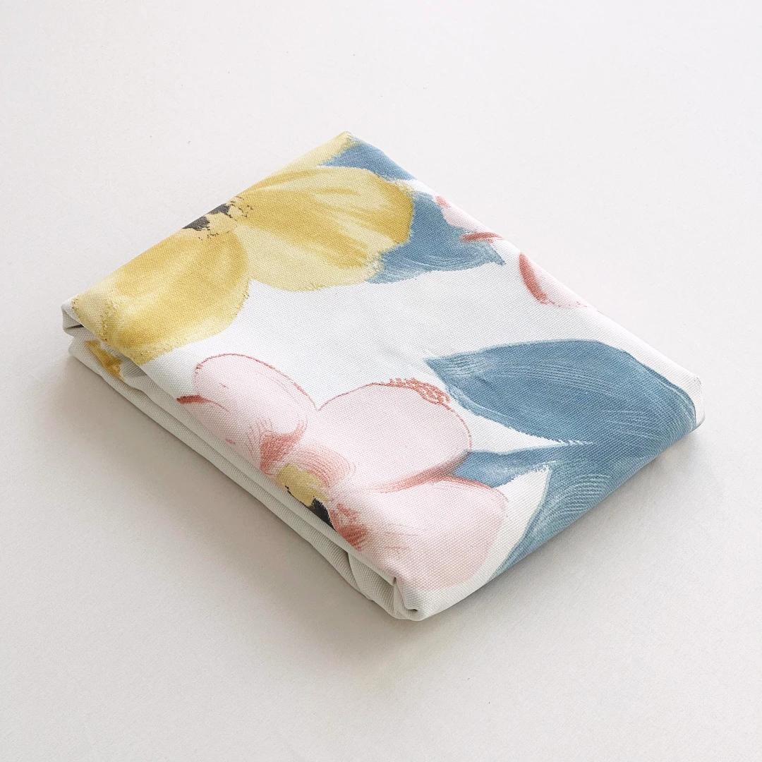 【京かわ会社】 加厚细纱汉麻帆布枕套50*80cm  万花园