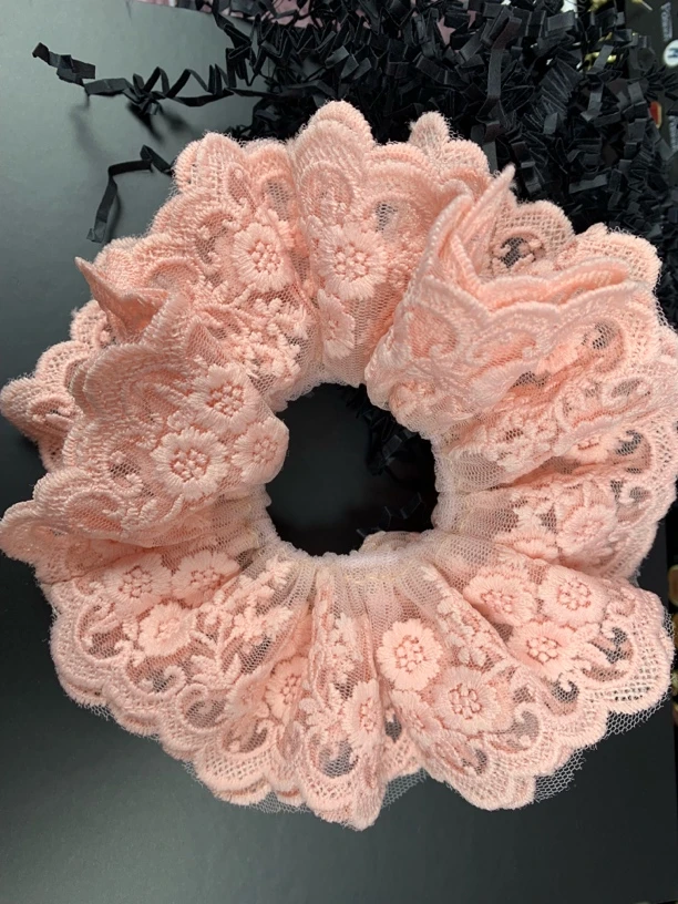 秋冬新款蝴蝶结大肠发圈高级感丸子扎头绳森系马尾头发绳发饰