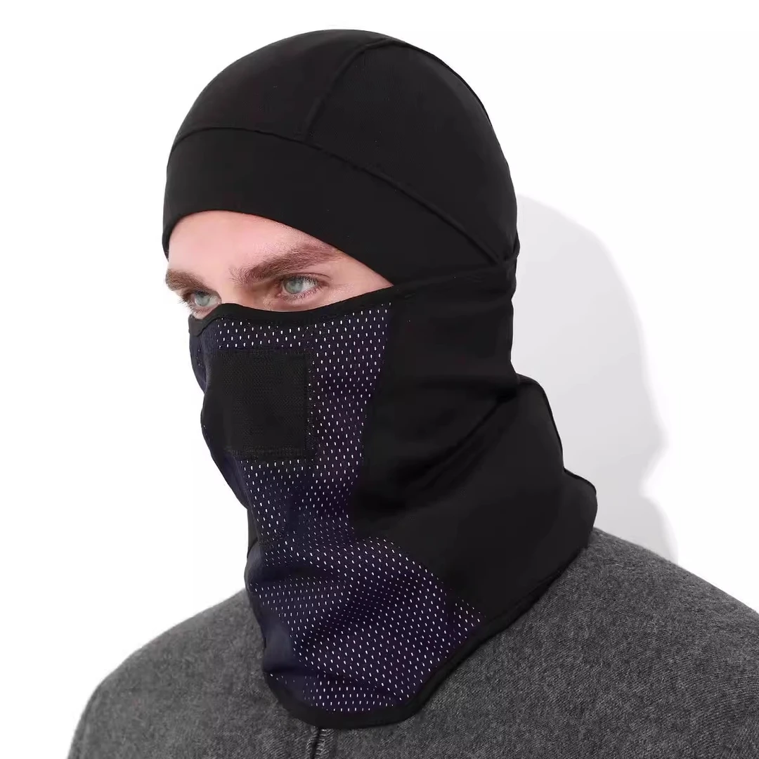 准新品  巴拉克法帽兜帽面罩防风防尘保暖防紫外线户外运动适用！