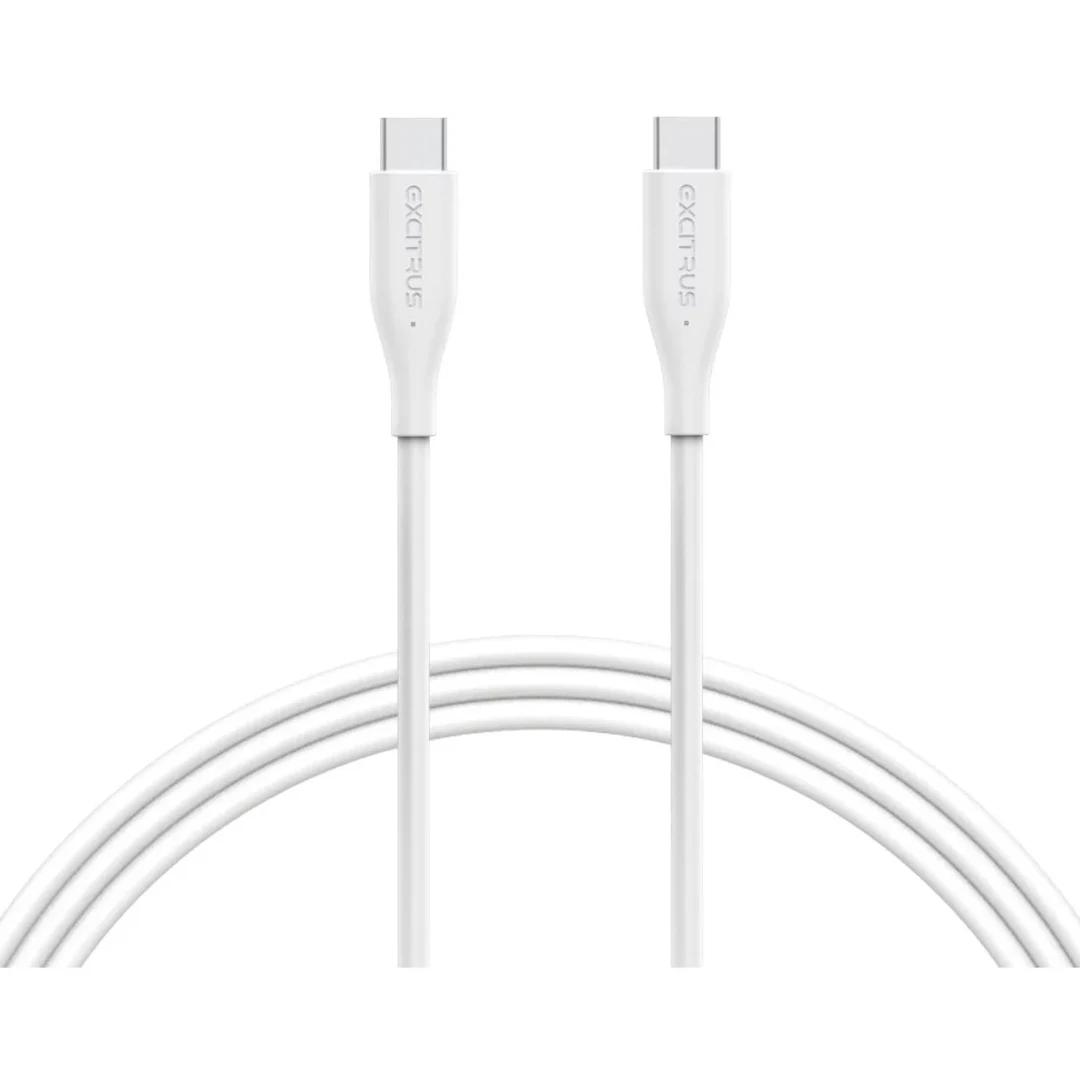 全新未使用 EXCITRUS 60W C-C数据线1.2m /3A数据线