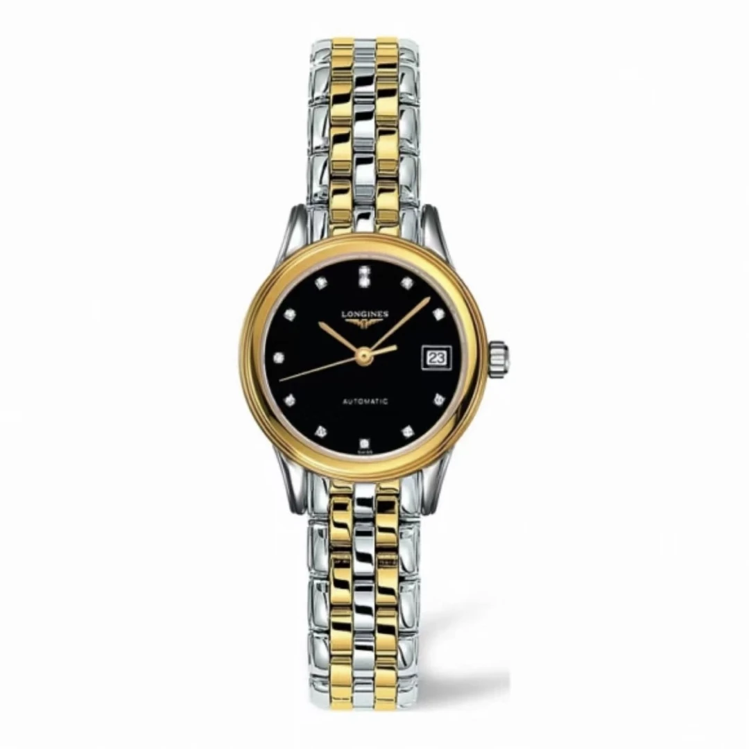 99新 Longines/浪琴 军旗274/26mm/自动机械女士腕表