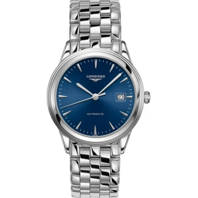 99新 Longines/浪琴 军旗38.5mm/自动机械男表/公价13700