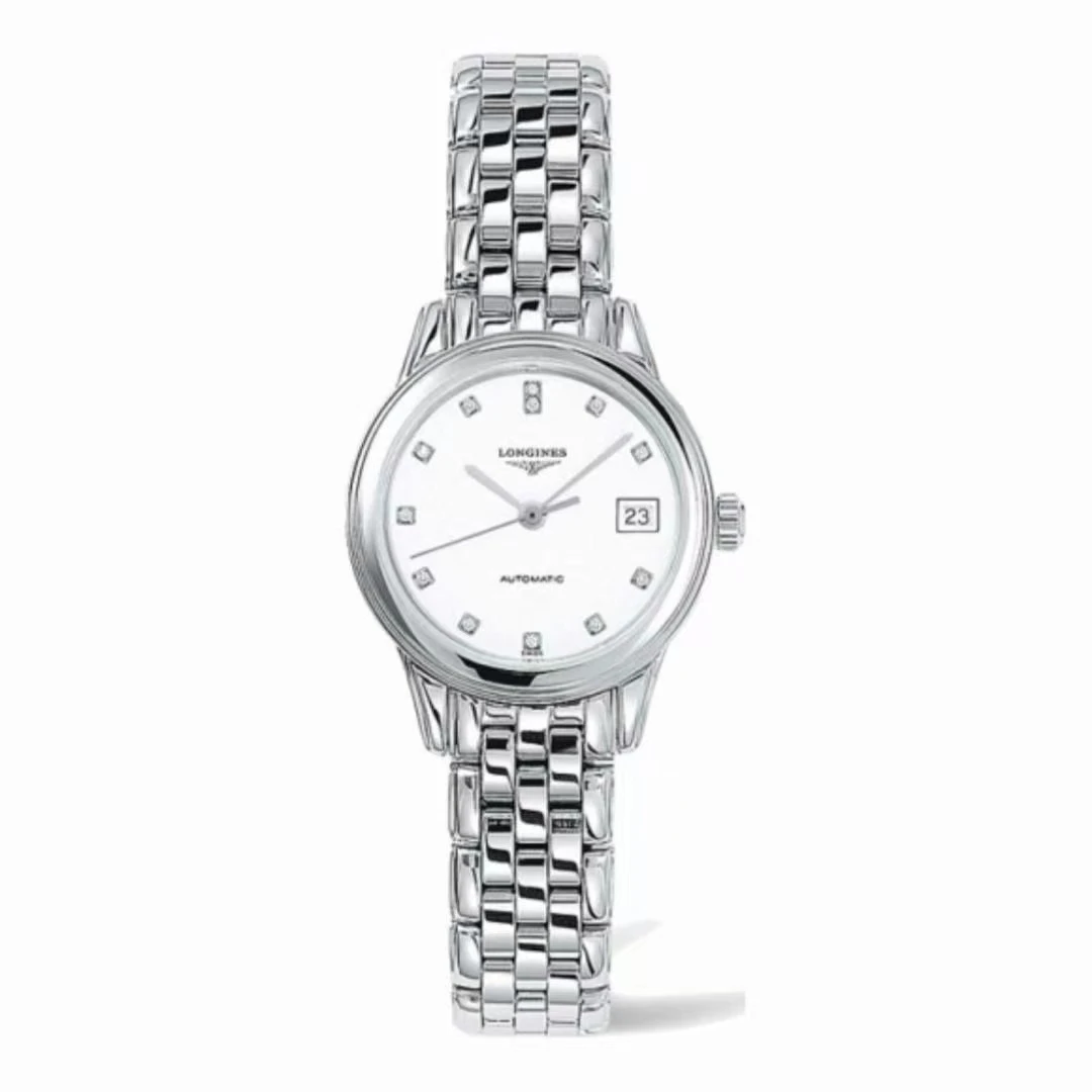 99新 Longines/浪琴 军旗274/26mm/自动机械女表