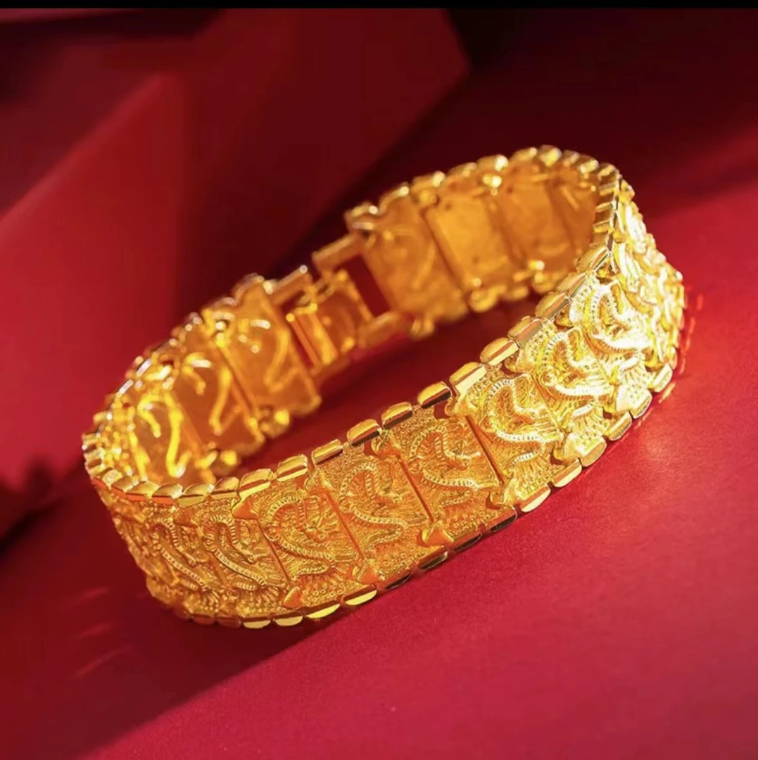 合金手链 龙纹手链男士霸气精美气质潮流