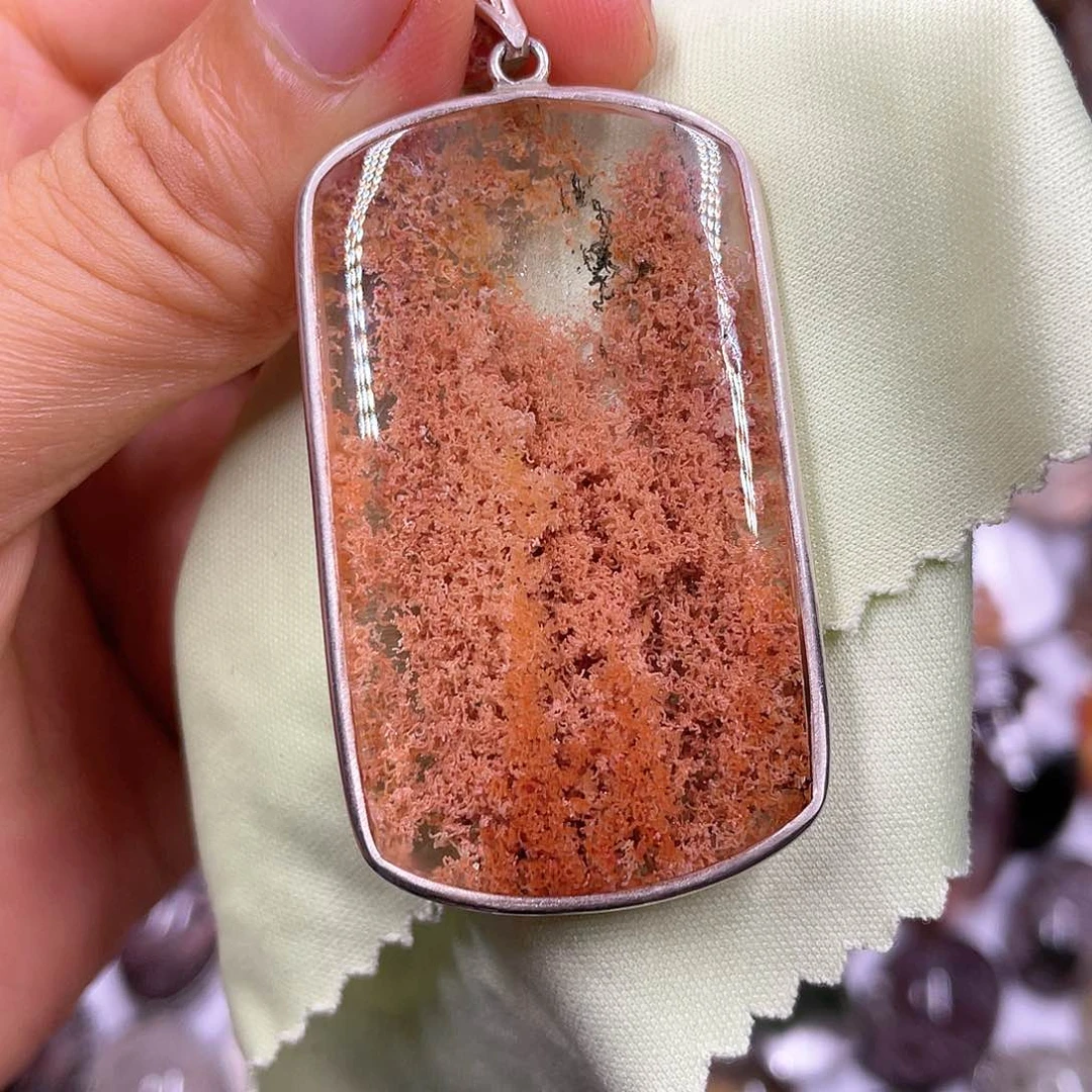 【闪购商品】水晶颈饰银S925镶嵌水晶吊坠