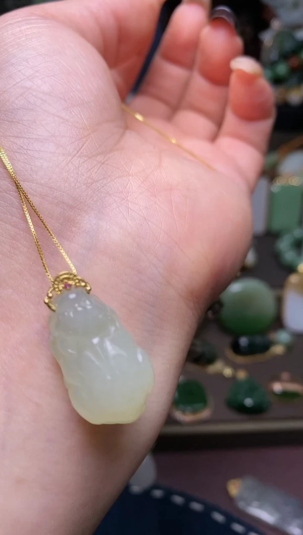 【闪购商品】和田玉【宏钰小店严选1217】22银S925镶嵌