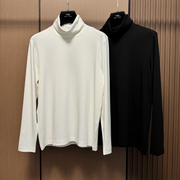 【爵派尔】秋季新款bk645男士高品质设计感时尚百搭舒适高领长袖