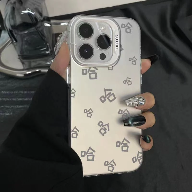创意文字哈哈哈苹果14/15promax高级手机壳iPhone13/12/11个性xr