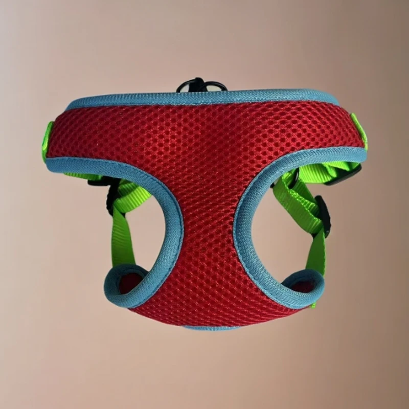 背心式狗狗牵引绳中小型胸背带遛狗绳