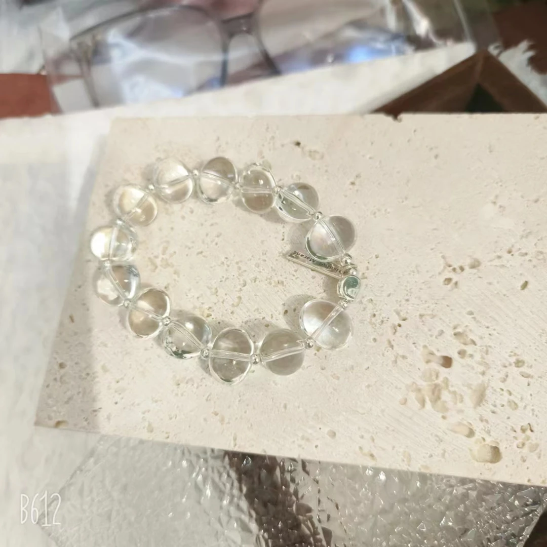 925银珐琅手链 超推荐！韩系手作系列夏季清新冰透手链AS-8149