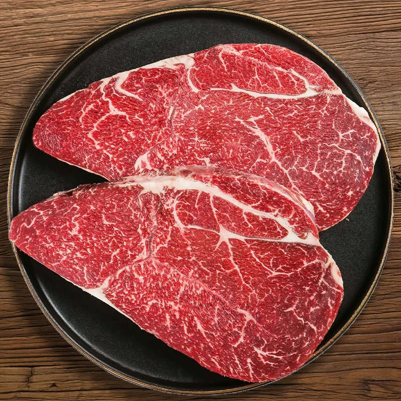 原切牛排和牛澳洲M9+臀腰肉心牛排 澳大利亚 4盒共600g