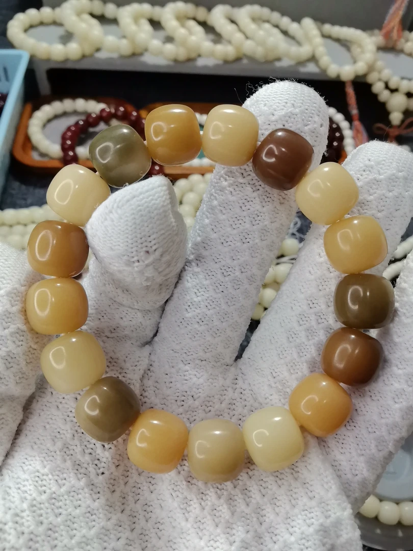 菩提根多宝落地果老型单圈尺寸14x13，一物一图