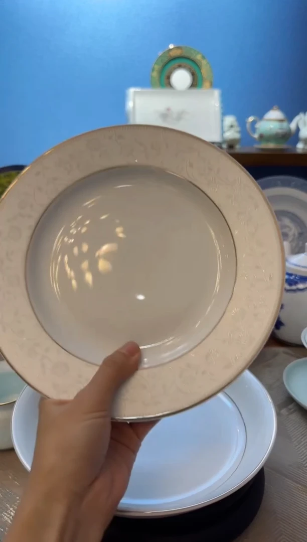 【闪购商品】瓷1个花之幽韵8寸平盘