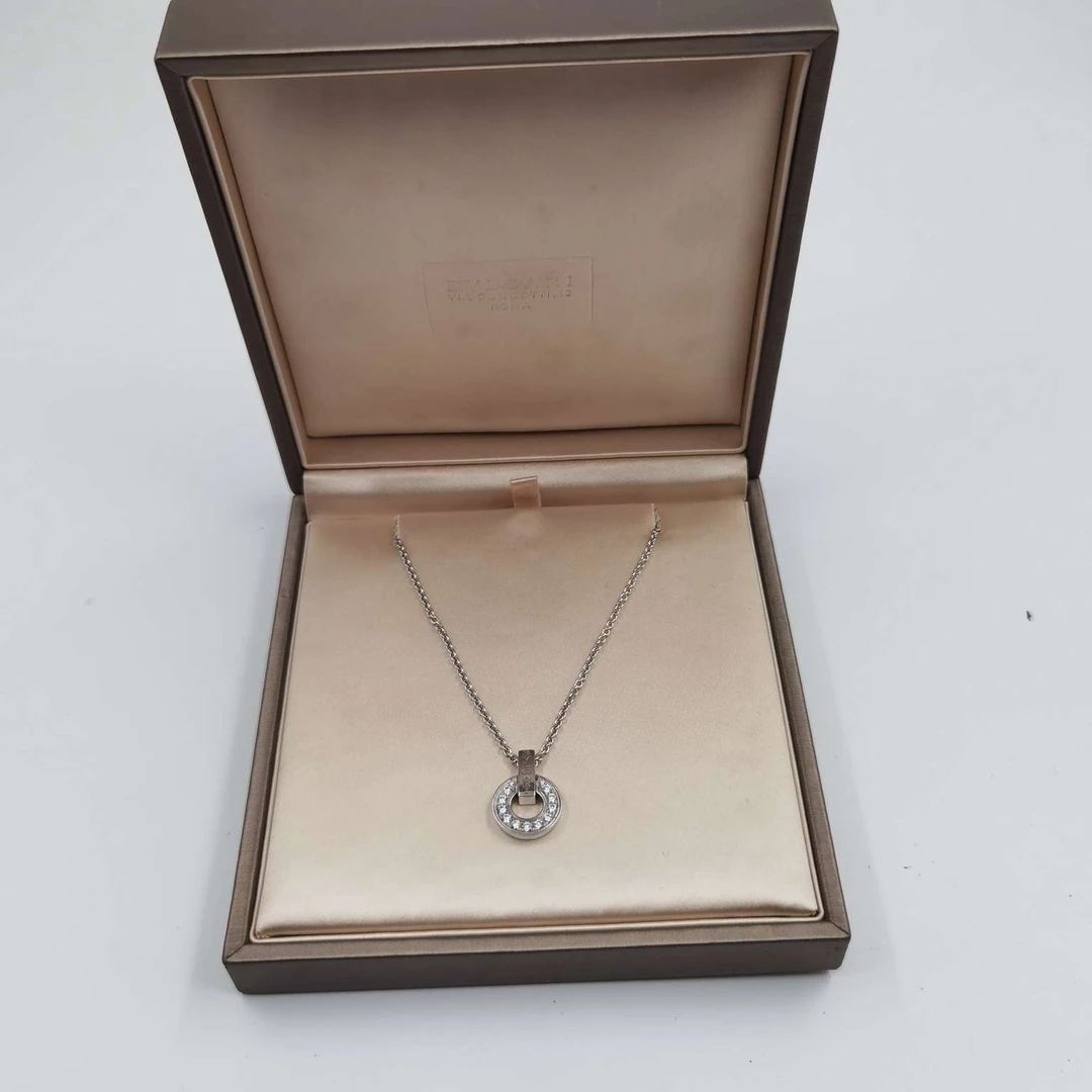 95新 宝格丽 安洁利严选圆盘系列/SK0117498 项链