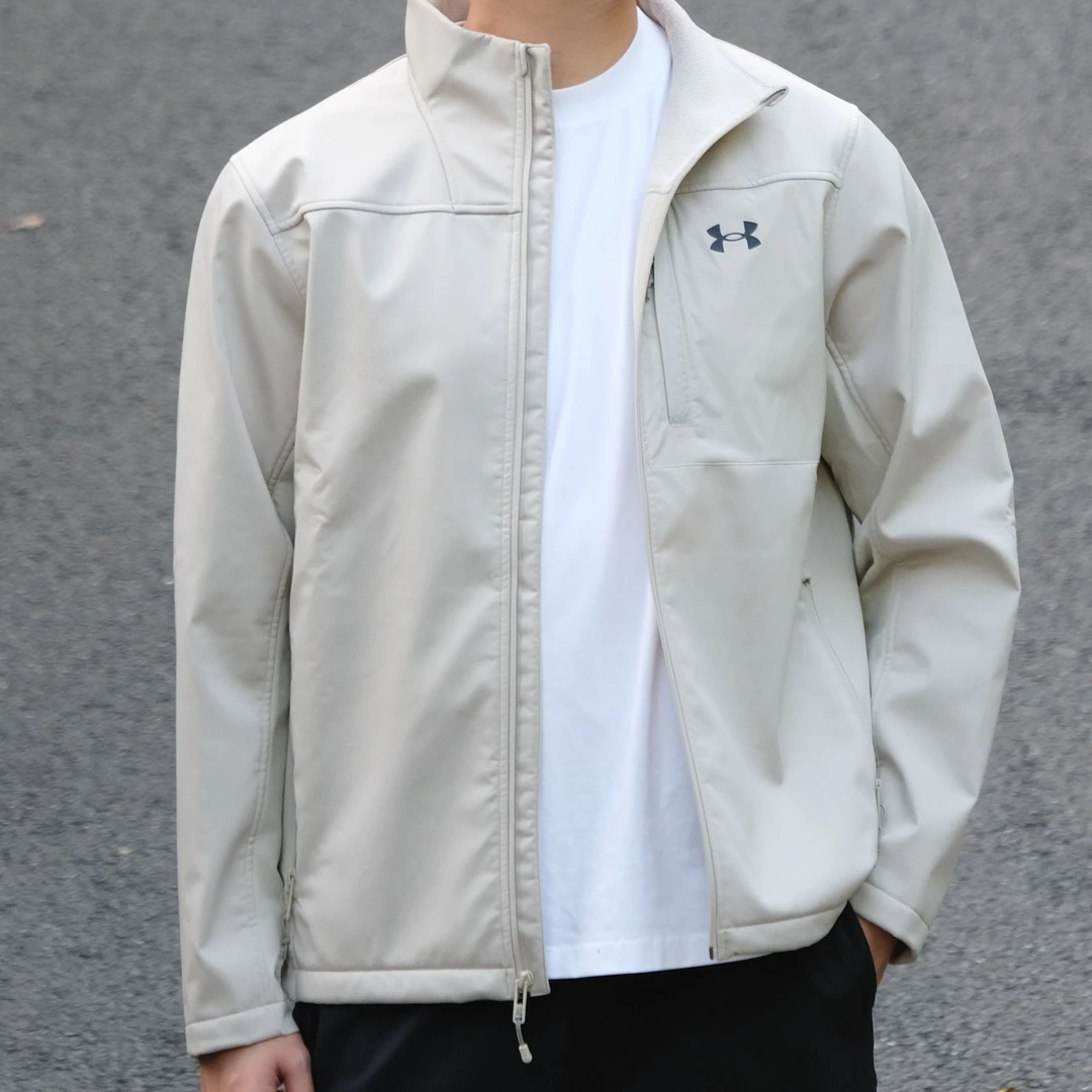 【欢呈专属】安德玛UA Storm ColdGear®男训练运动夹克外套1371586