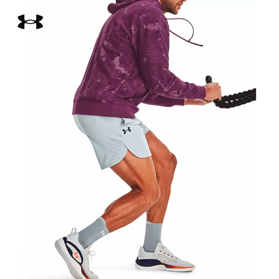 Under Armour/安德玛春夏男子梭织速干弹力训练运动短裤1376782