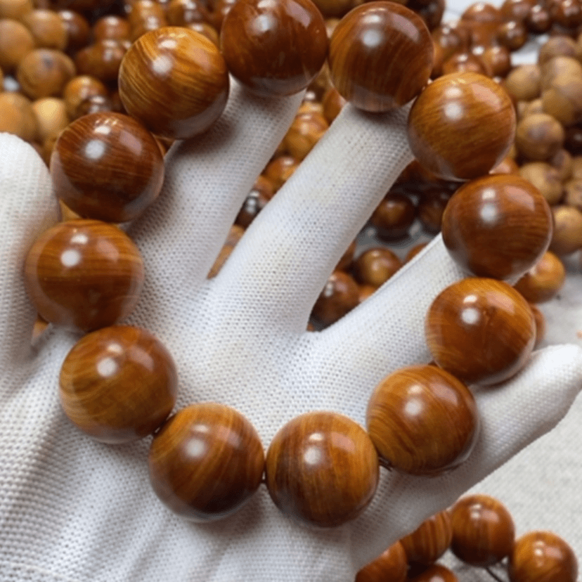 【闪购商品】崖柏手串/手链2.0玉化透光配饰随机