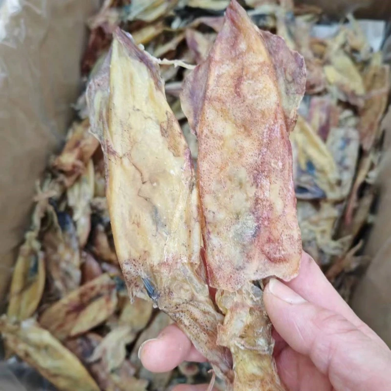 汕尾大号鱿鱼筒干货鲜晒吹筒仔无沙海兔子淡干小鱿鱼本港海鲜干货