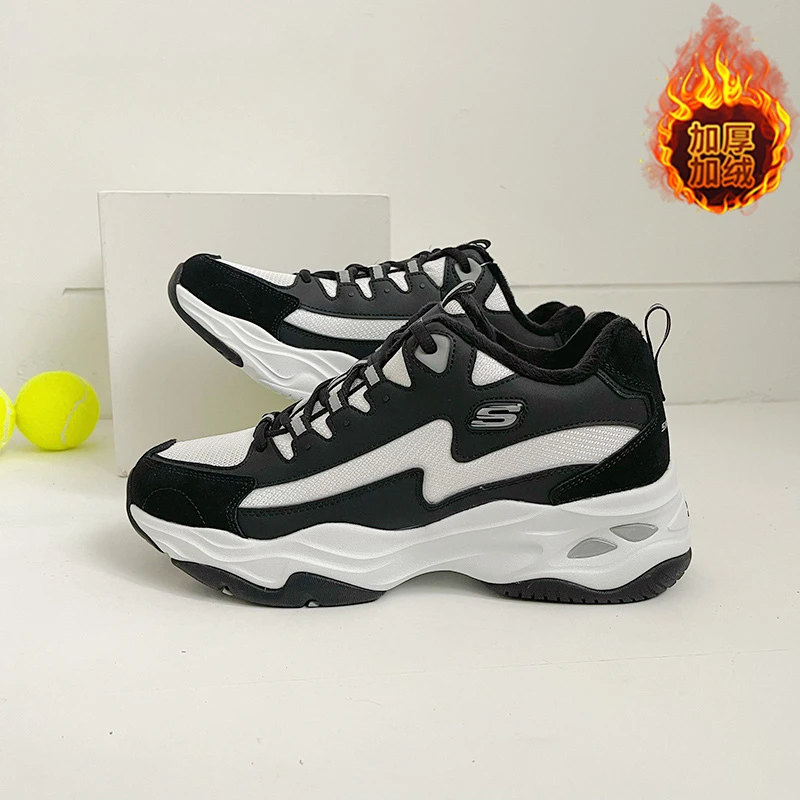 Skechers 斯凯奇 加绒休闲时尚秋冬百搭潮鞋老爹鞋 894031