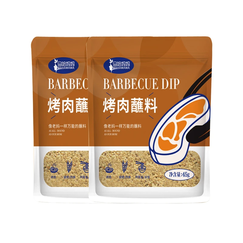 马哈妈妈正宗韩式烤肉蘸料90g东北烧烤蘸料干料调味料必备3份包邮