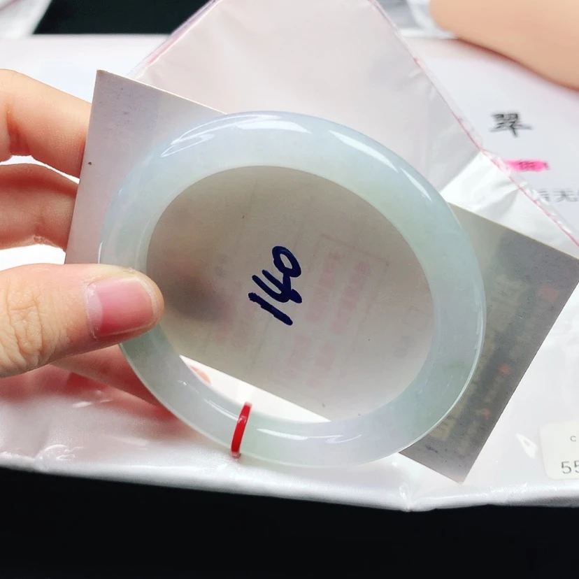 【闪购商品】翡翠手镯（圆镯）未镶嵌天然缅甸a货手镯55+