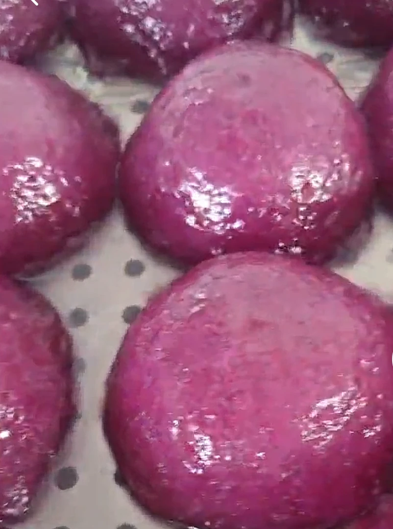 闽南特色小吃泗婶婆纯手工紫薯菜包果350克2包(5个装原材)健康