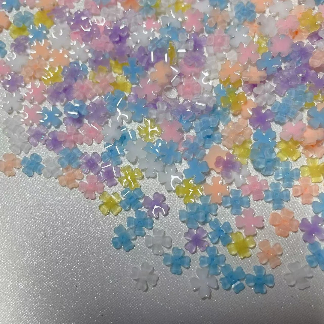 美甲指尖DIY滴胶饰品指甲精品树脂饰品T款400-449