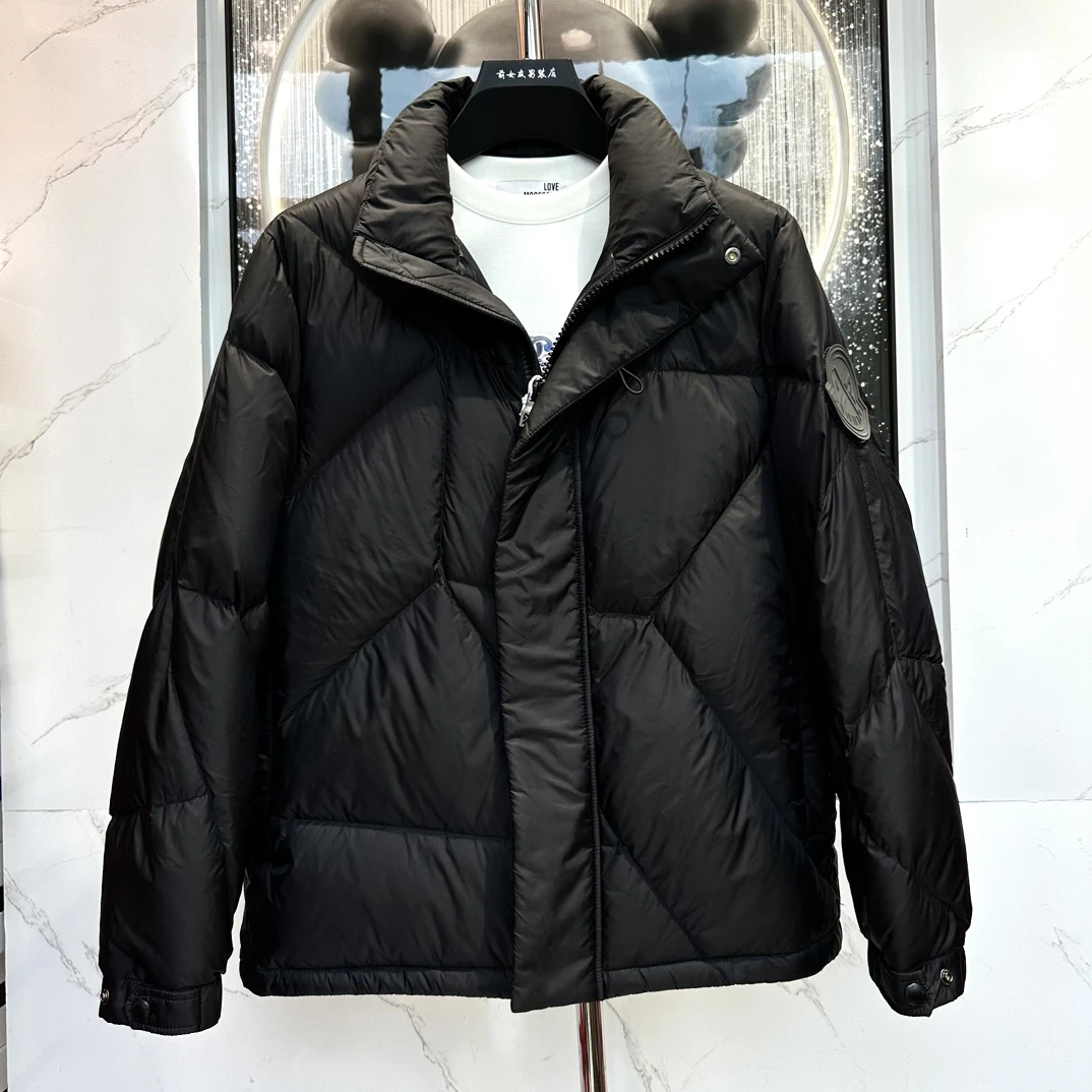 【PP羽绒服】冬季新款潮流休闲百搭轻奢男外套男士羽绒时尚保暖翻领