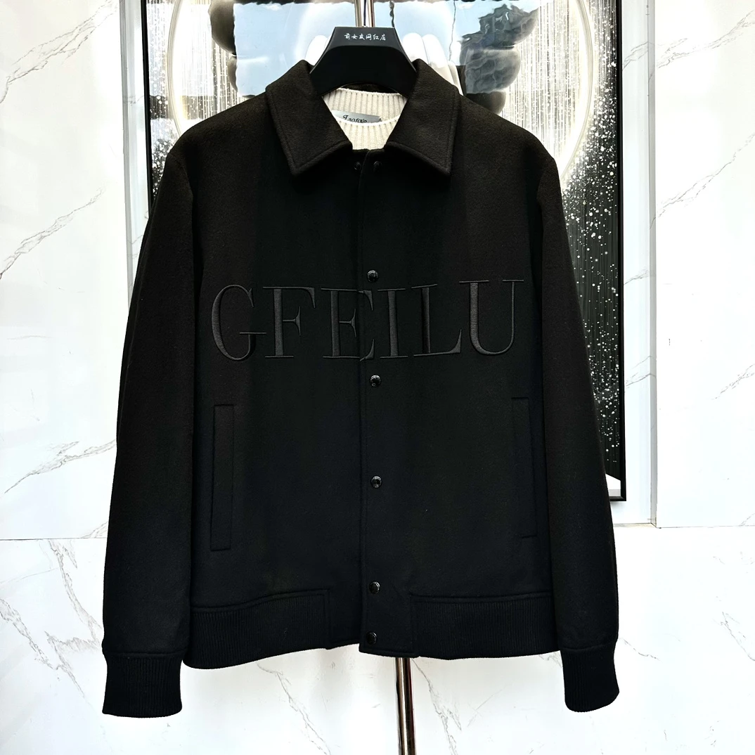 【GF外套】新款男士秋冬高品质修身潮流休闲百搭夹克外套时尚商务