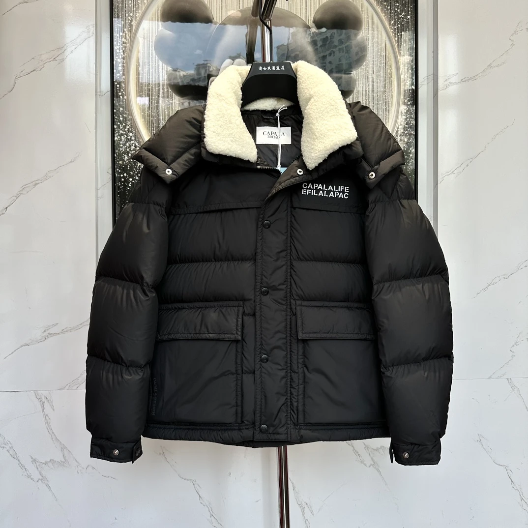 【卡铂拉羽绒服】冬季新款潮流休闲男士轻奢羽绒时尚保暖商务百搭